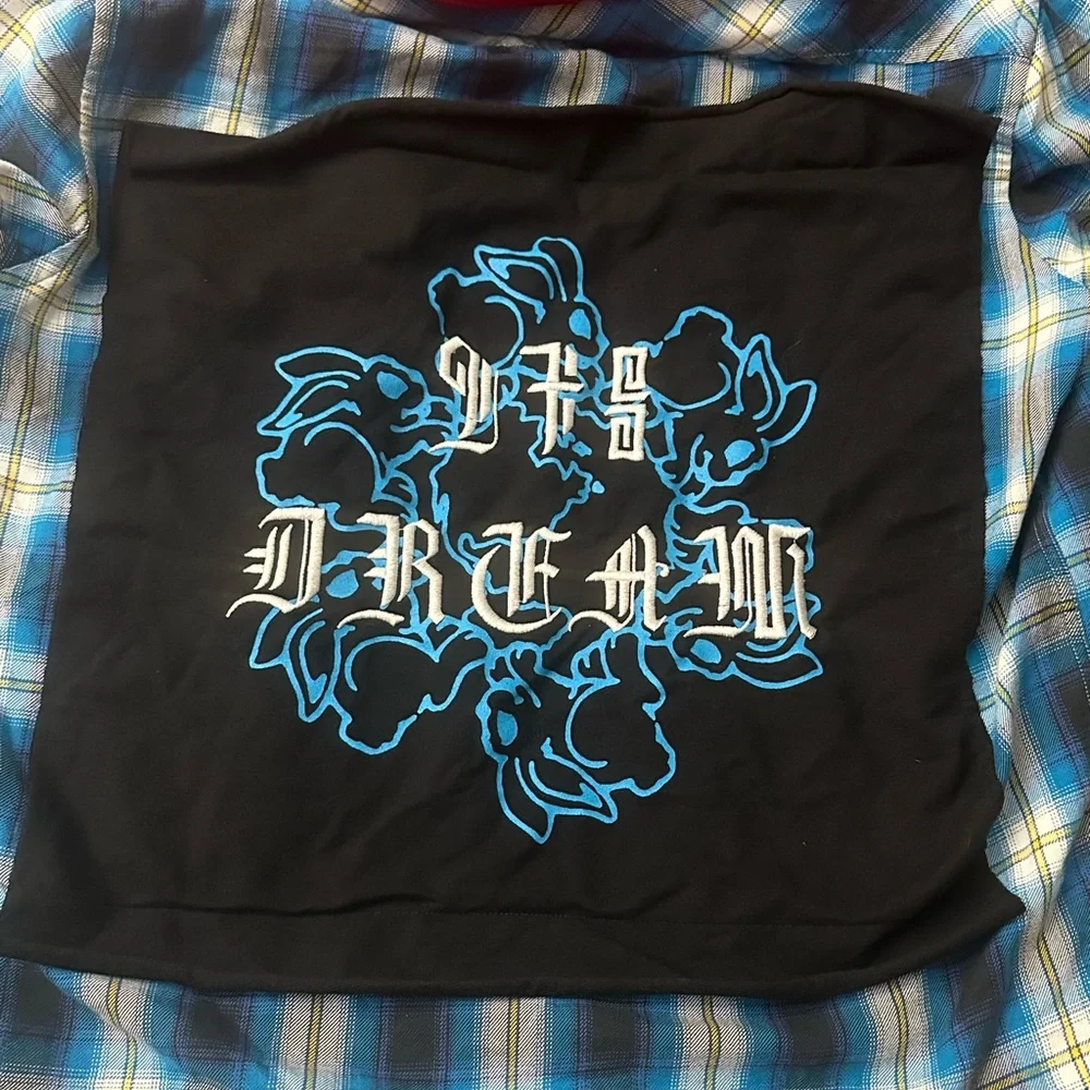 mens DIESEL plaid hooded button-up flannel shirt - Picture 3 of 8